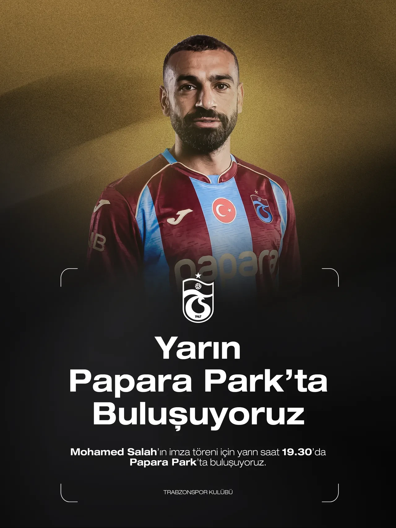 Trabzonspor'dan Salah'ın imza töreniyle ilgili açıklama! Dünyaca ünlü Mısırlı yıldız resmen Trabzonsporlu oluyor