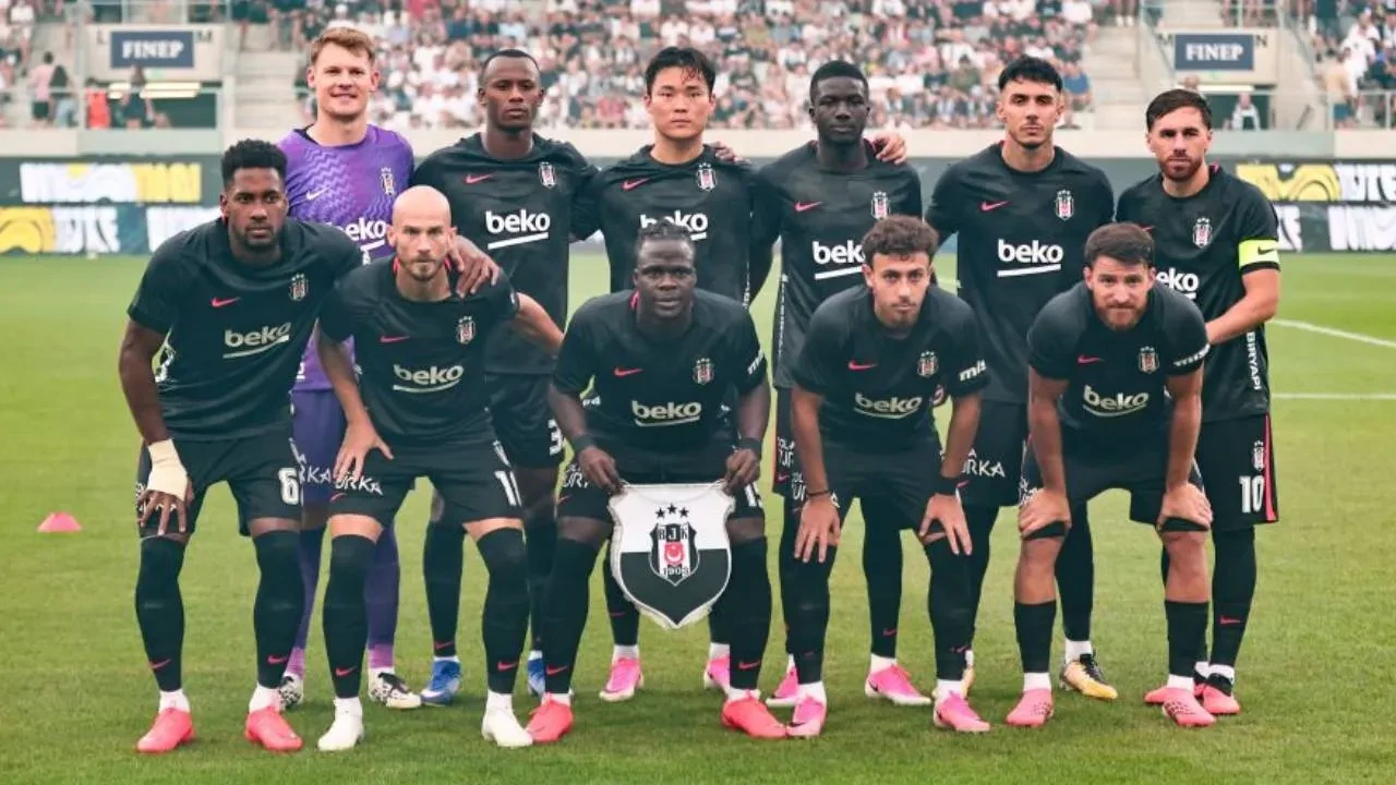 Beşiktaş, Çekya deplasmanından zaferle döndü! Siyah-beyazlılardan 1-0'lık galibiyet