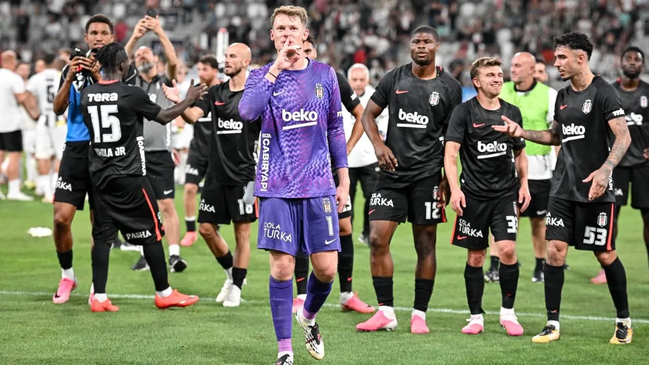 Beşiktaş, Çekya deplasmanından zaferle döndü! Siyah-beyazlılardan 1-0'lık galibiyet