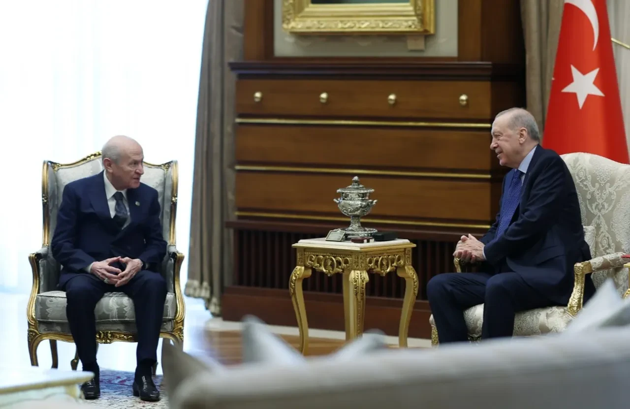 Cumhurbaşkanı Erdoğan- Devlet Bahçeli görüşmesi sona erdi! Gündem çerçeve yasa