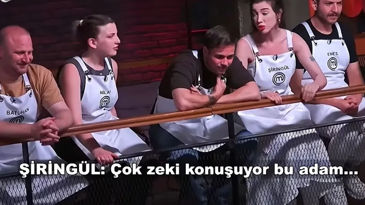 MasterChef 2026’da Şadi’nin “Buradan birilerini göndersek” sözü ortalığı karıştırdı! Şiringül’den ironik tepki