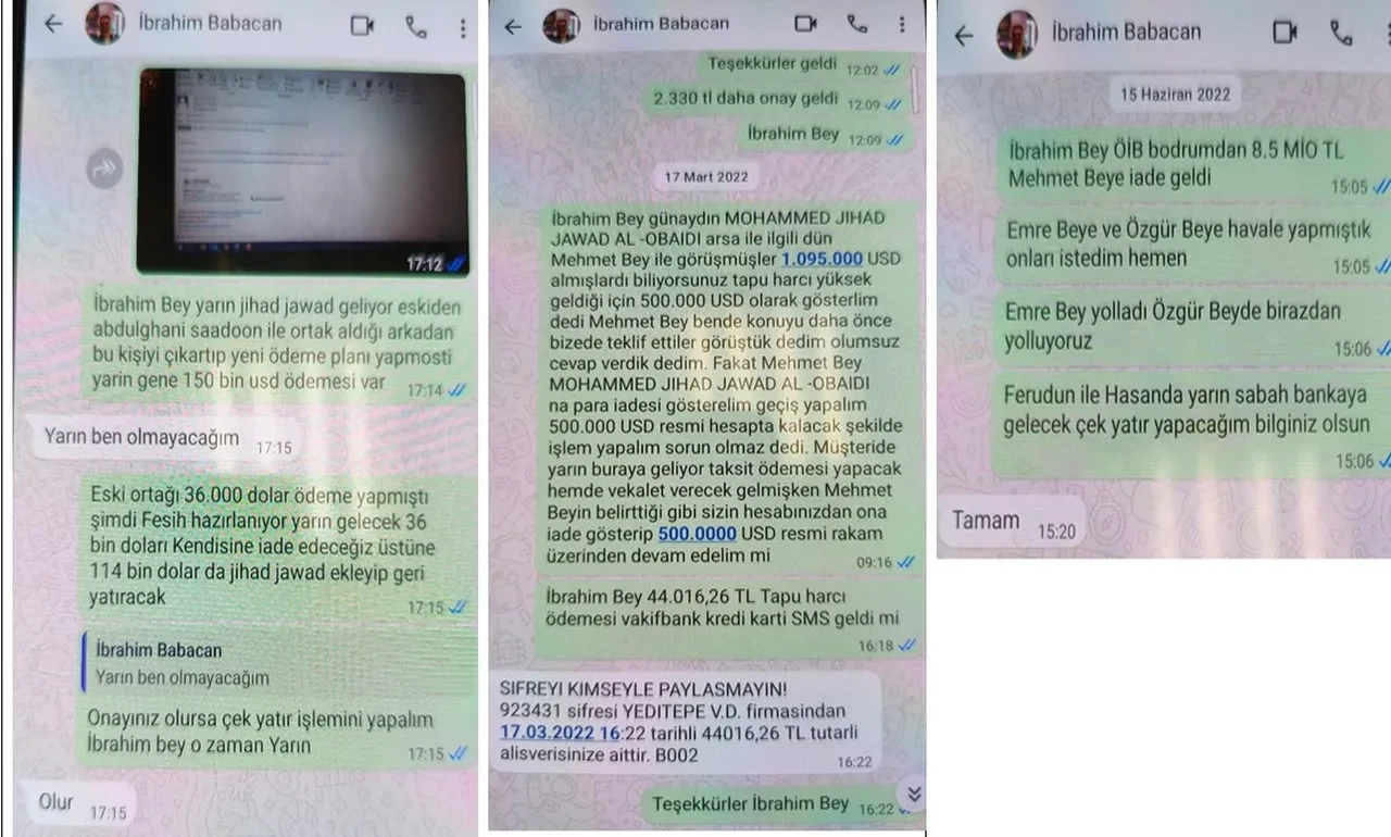 Sahte ekspertizle vatandaşlık vurgununda yeni detay! Örgüt liderlerinin “çek-yatır” yazışmaları ortaya çıktı