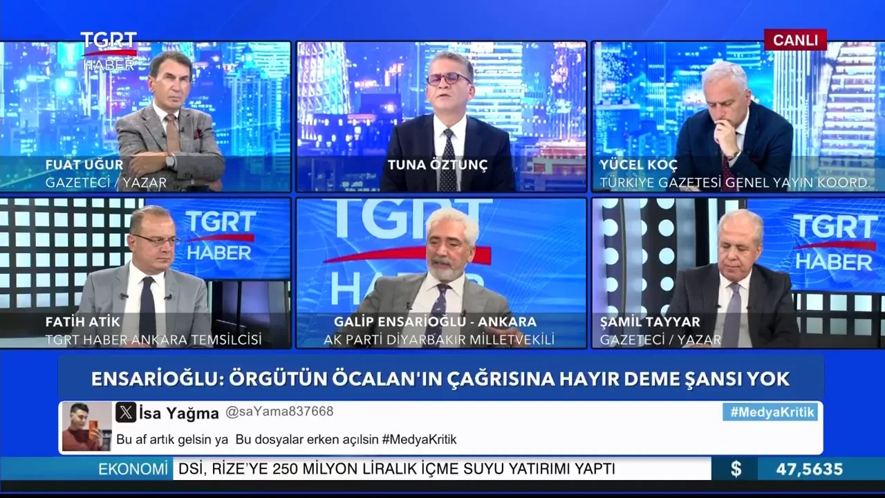 Terörsüz Türkiye sürecinde PKK silahları tamamen ne zaman bırakacak? AK Partili Galip Ensarioğlu açıkladı