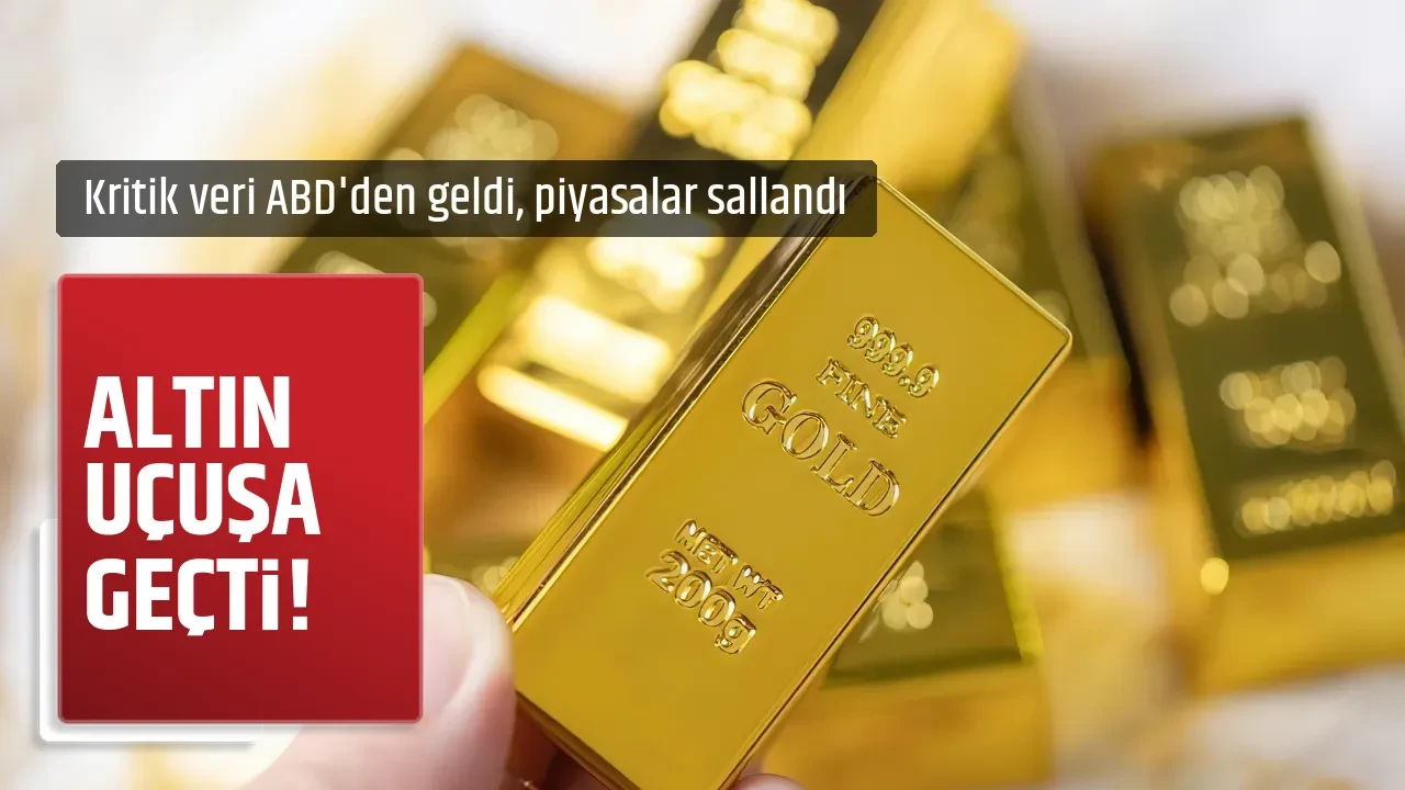 ALTIN UÇUŞA GEÇTİ!