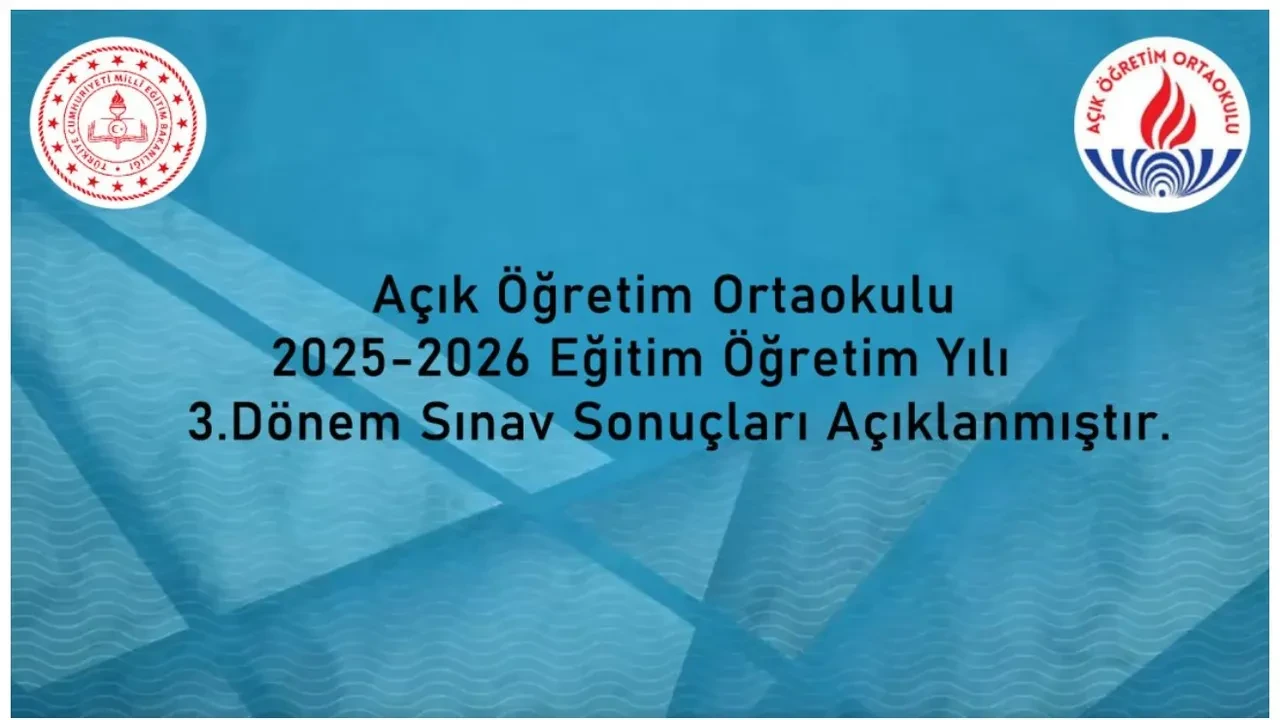 AÖL ve AÖO 3. dönem sınav sonuçları 2026! MEB Açık Lise (AÖL) sınav sonuçları açıklandı mı? 