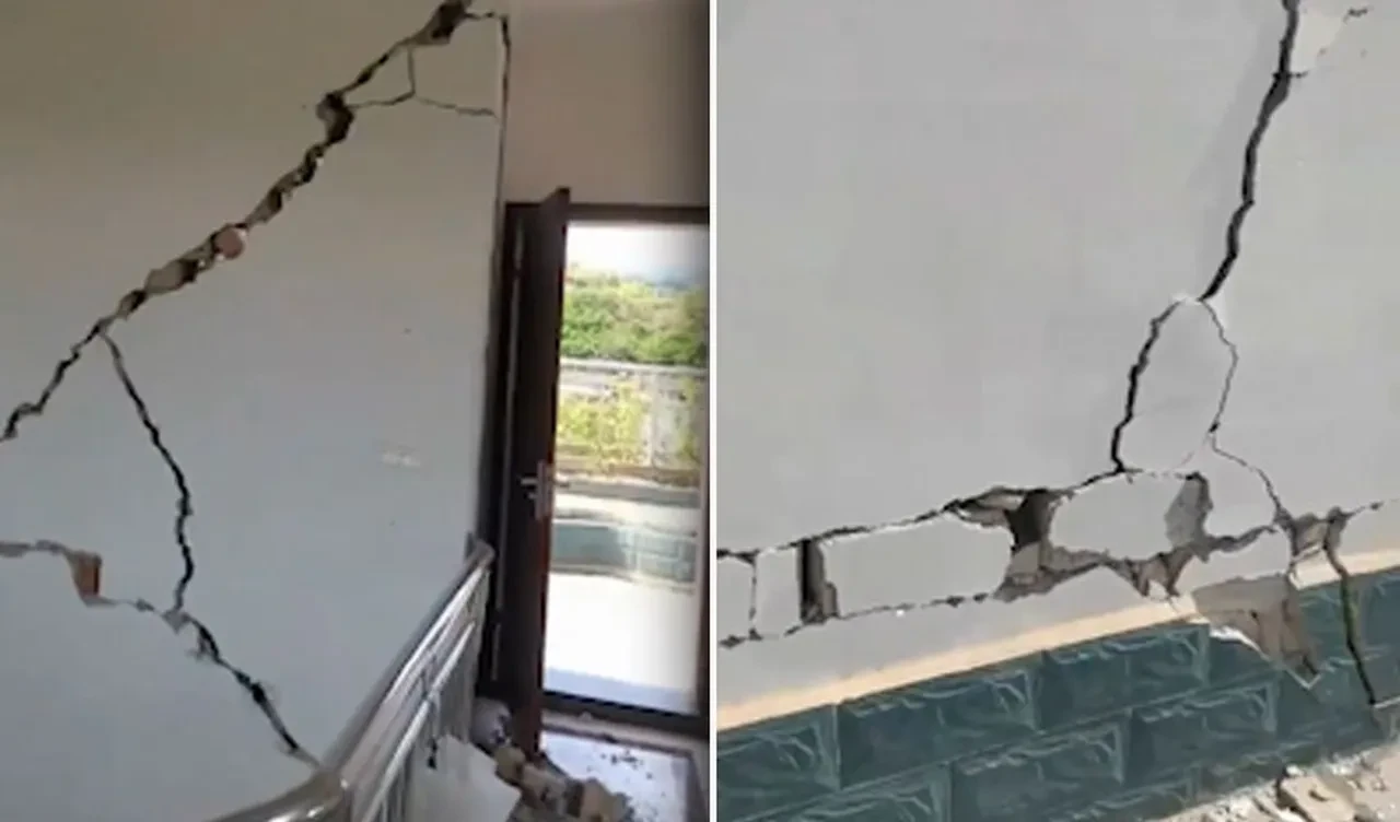 Çin'i 4,9 büyüklüğündeki deprem bu hale getirdi: 1 kişi öldü, yaralılar var! Evler zarar gördü, heyelan oldu