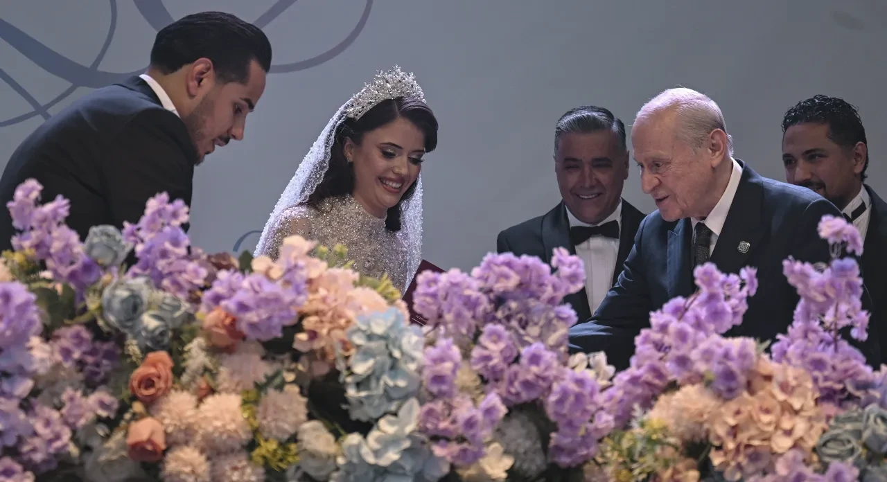 Devlet Bahçeli nikah şahidi oldu