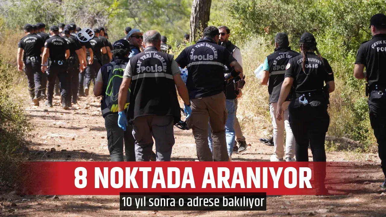 8 NOKTADA ARANIYOR