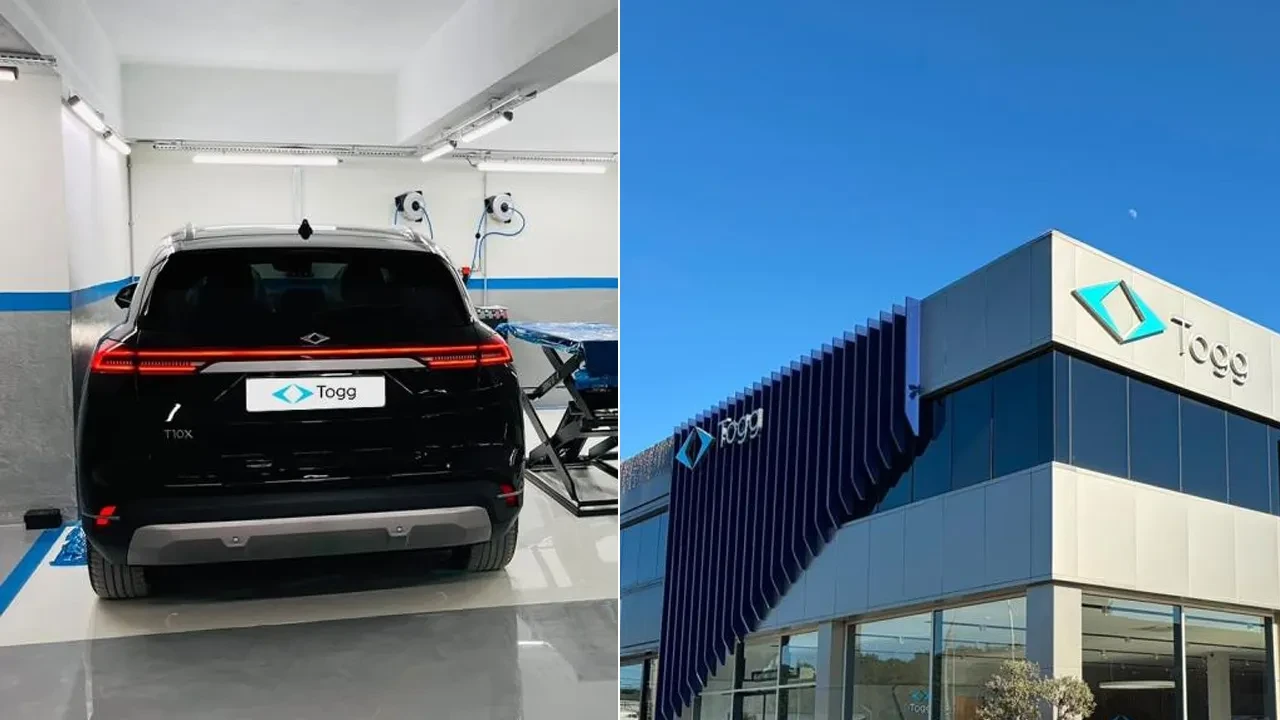 TOGG servis ağını büyütüyor: Yıl sonuna kadar 64 nokta hedefi