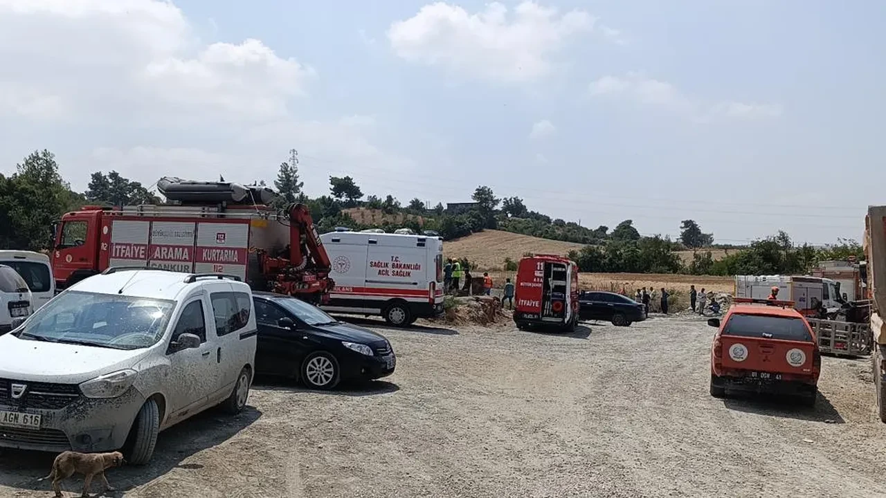 Adana'da İçme Suyu Projesi'nde göçük: 1 işçi hayatını kaybetti, 1'i ağır yaralandı