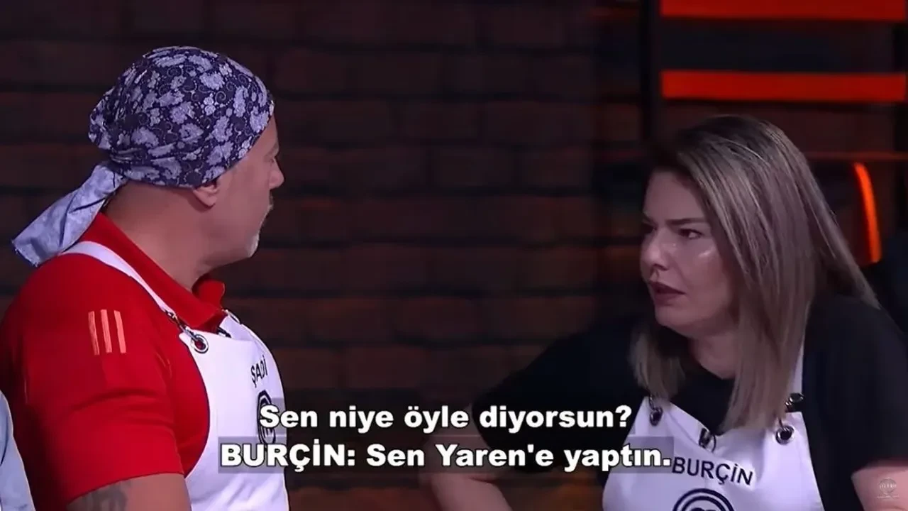 MasterChef’te Şadi ve Burçin arasında sesler yükseldi! Şadi, Burçin ve Batuhan arasında gerilim dolu anlar