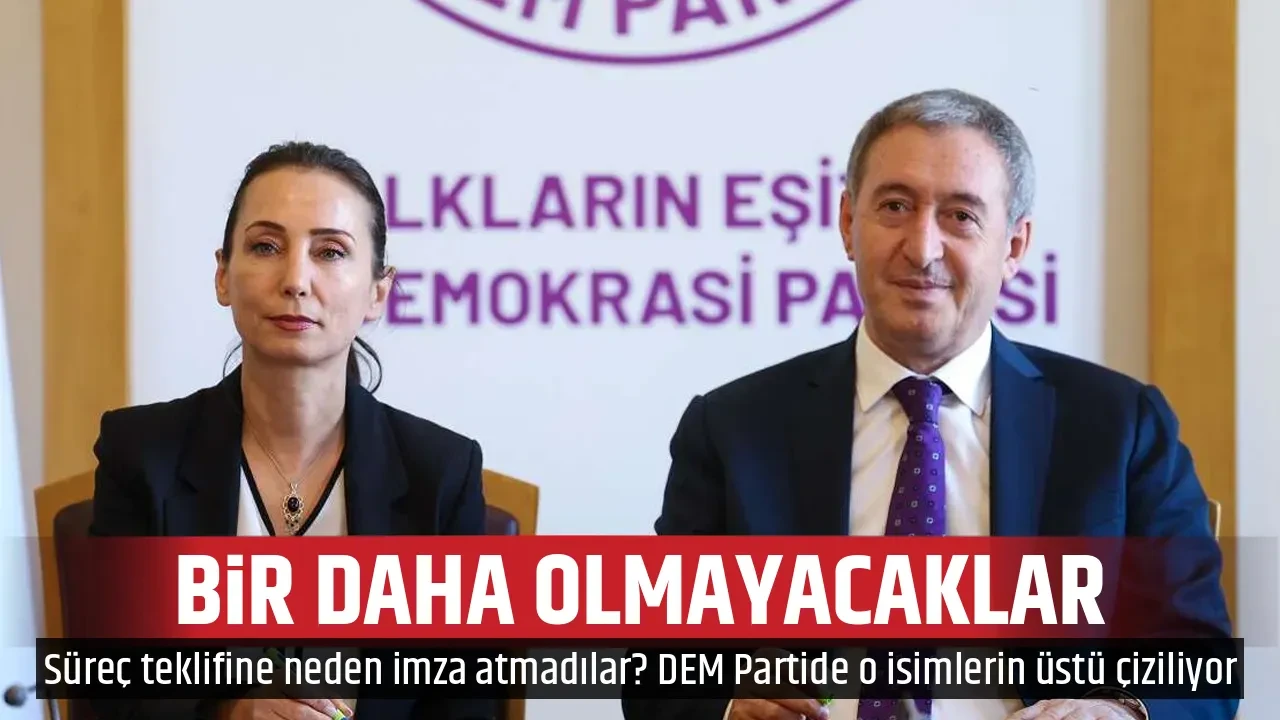 BİR DAHA OLMAYACAKLAR