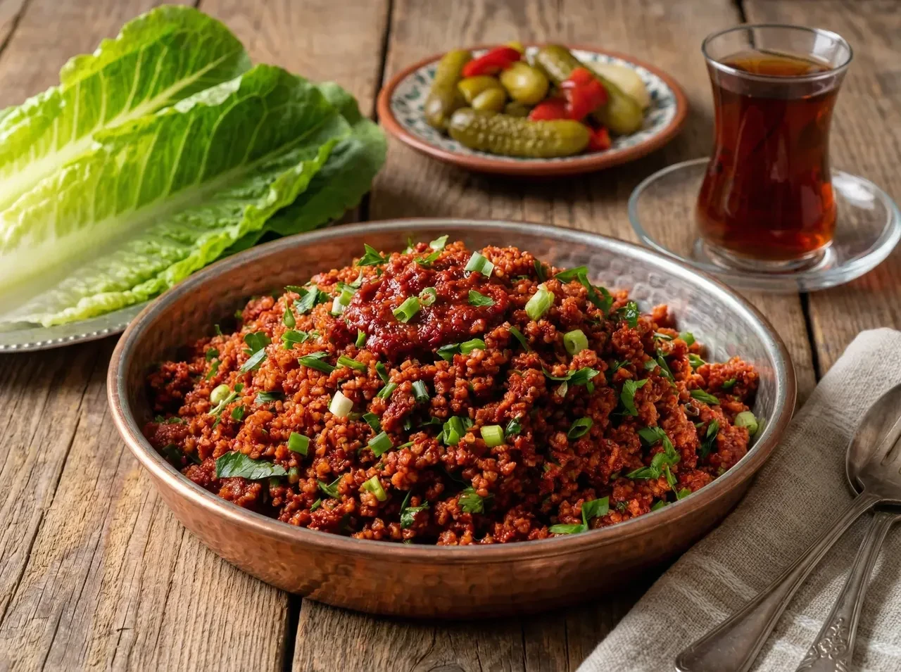 Antep usulü iki kişilik kısır yaptım! Lezzetine ve kokusuna bayılacaksınız