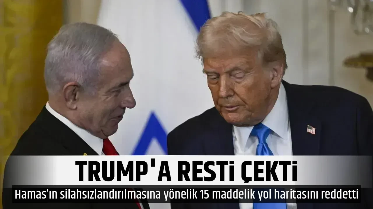 TRUMP'A RESTİ ÇEKTİ