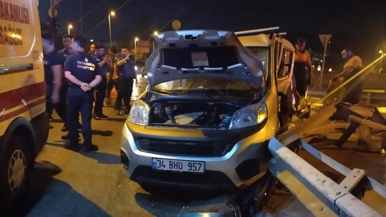 Ümraniye'de feci kaza: 4'ü ağır 6 yaralı