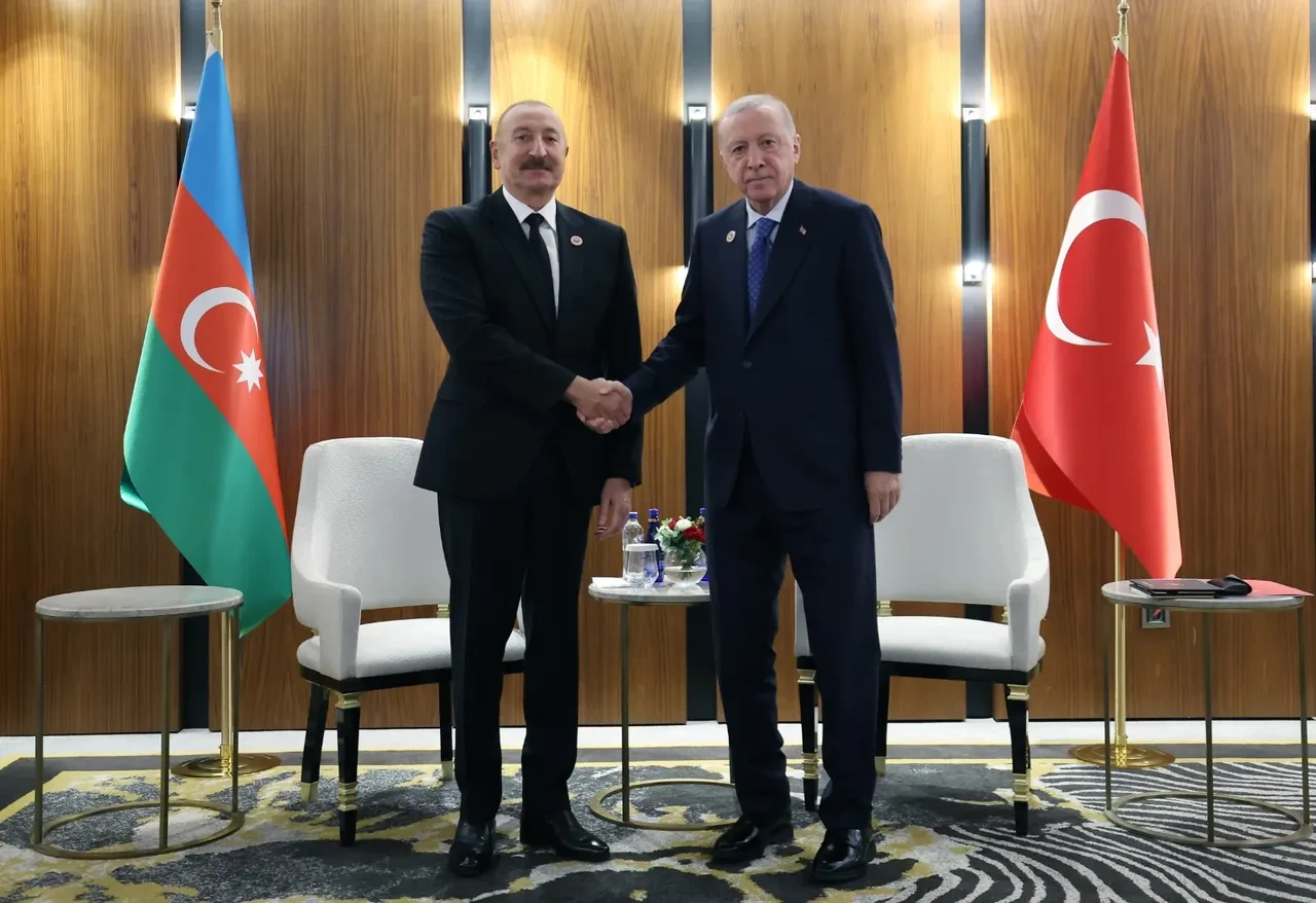 Cumhurbaşkanı Erdoğan, Azerbaycan Cumhurbaşkanı Aliyev ile görüştü