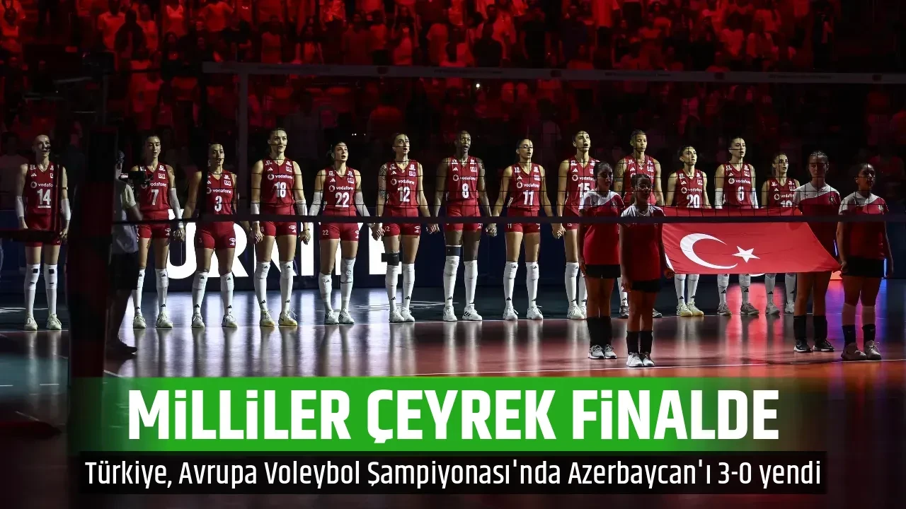 MİLLİLER ÇEYREK FİNALDE