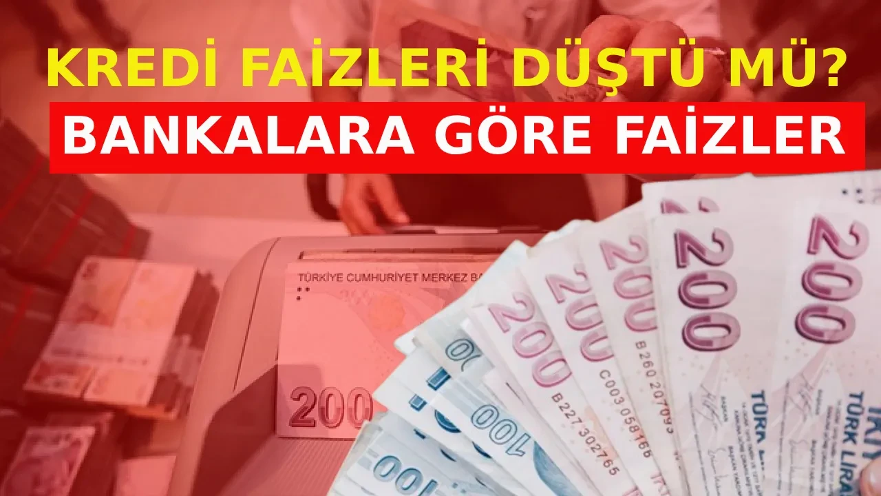 Kredi faizleri düştü mü, düşecek mi? 2026 Eylül’de hangi bankada faiz oranı ne kadar? Vakıfbank, Ziraat, Halk Bankası…