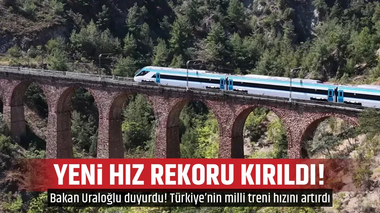 YENİ HIZ REKORU KIRILDI! 