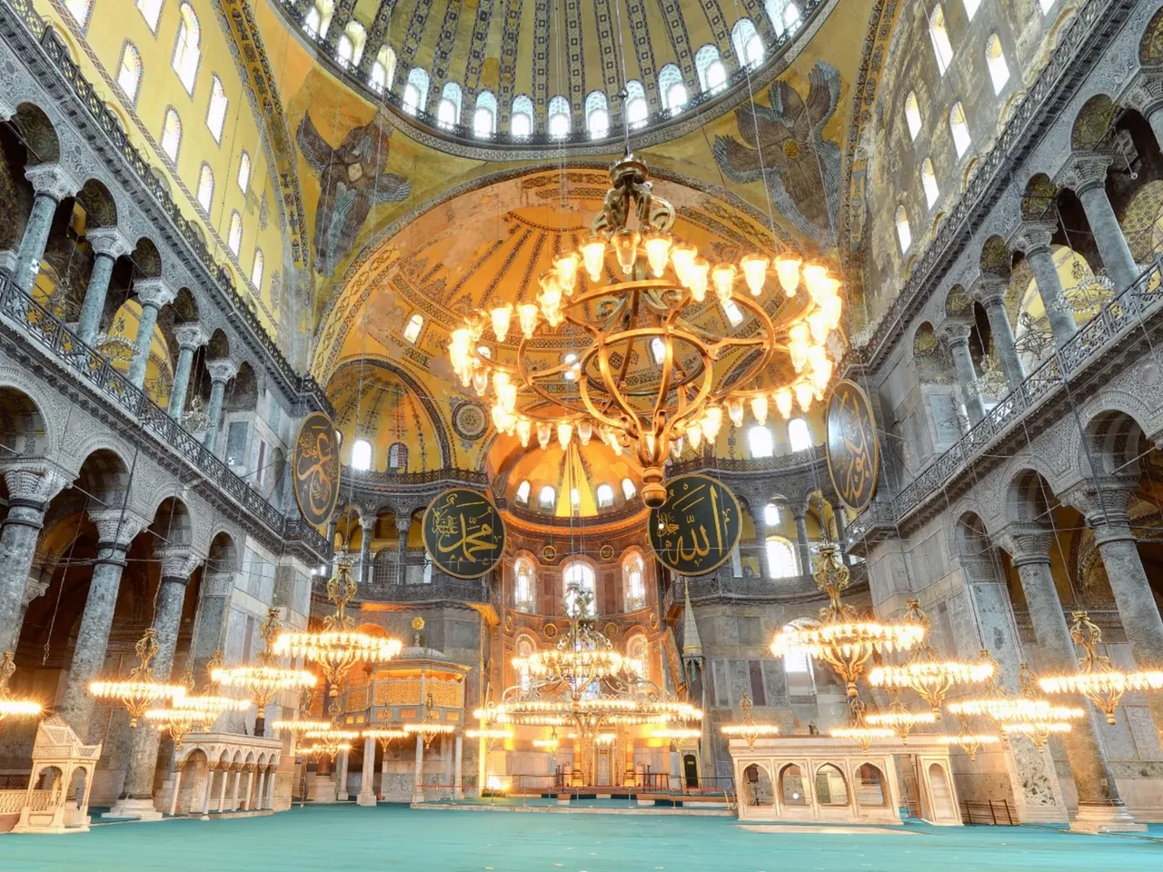 Ayasofya’nın mihrap bölümündeki kubbede güçlendirme ve konservasyon çalışmaları başlıyor