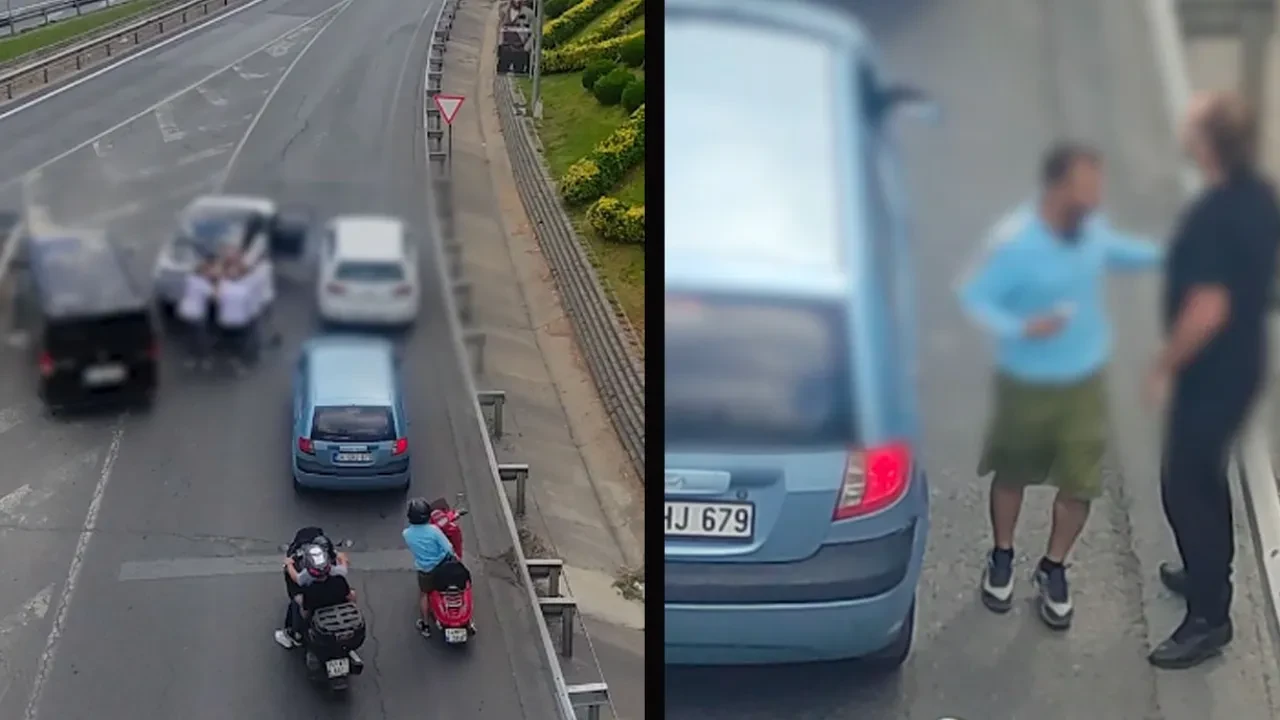 Eyüpsultan’da trafik kavgası! 3 sürücüye birden ceza