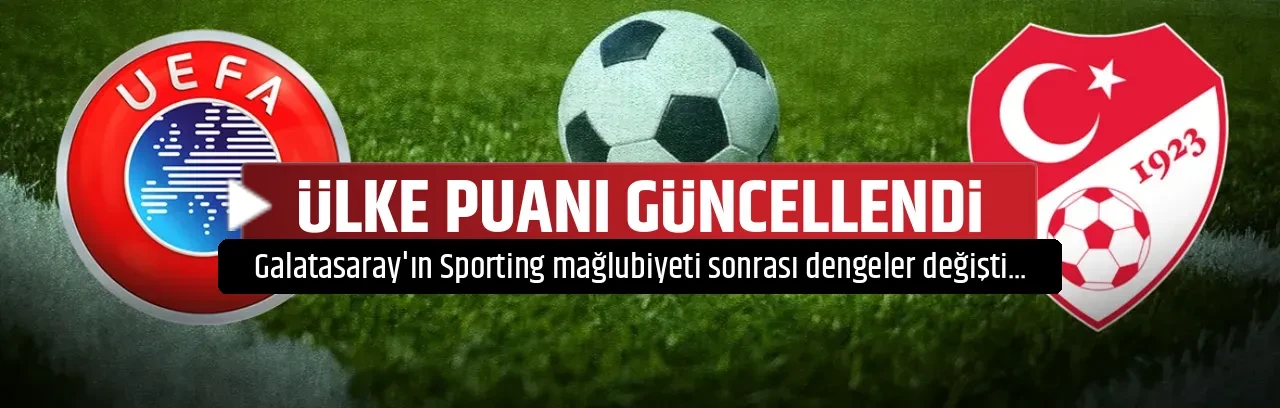 ÜLKE PUANI GÜNCELLENDİ