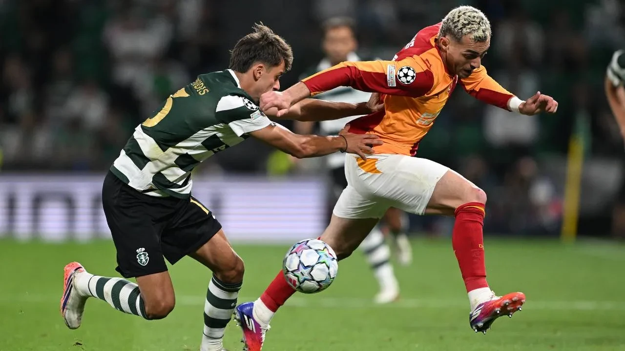 Galatasaray, Sporting'e mağlup oldu! Sarı-kırmızılılar, 3-1 kaybetti