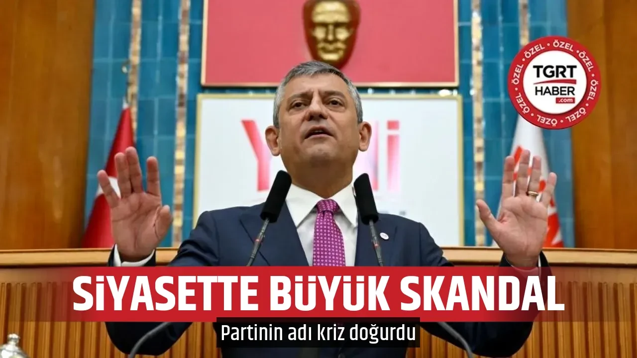 SİYASETTE BÜYÜK SKANDAL
