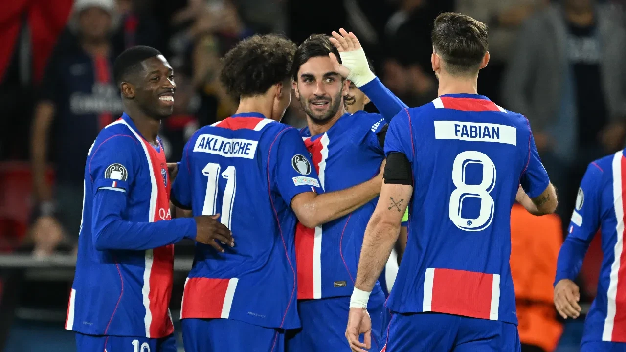 Son şampiyon PSG, 6-1 kazandı! Fransa temsilcisi, Slovan Bratislava'yı devirdi