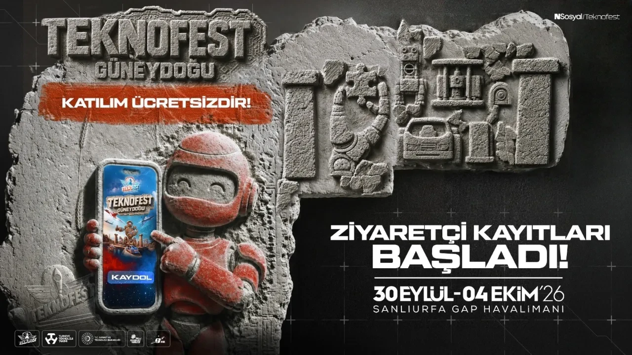 TEKNOFEST Güneydoğu için geri sayım: Ziyaretçi kayıtları başladı