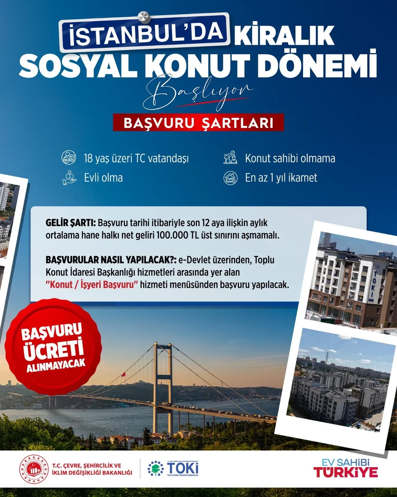 TOKİ İstanbul kiralık konut ilçeleri 2026: TOKİ İstanbul konut kiraları ne kadar olacak? 1+1, 2+1, 3+1 ve 4+1 fiyatları