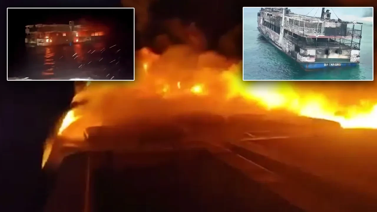 Yolcu feribotunda can pazarı! Filipinler açıklarında yangın çıktı: Çok sayıda ölü ve kayıp var