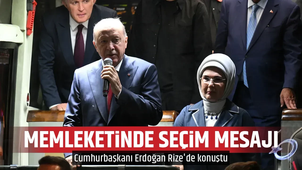 MEMLEKETİNDE SEÇİM MESAJI