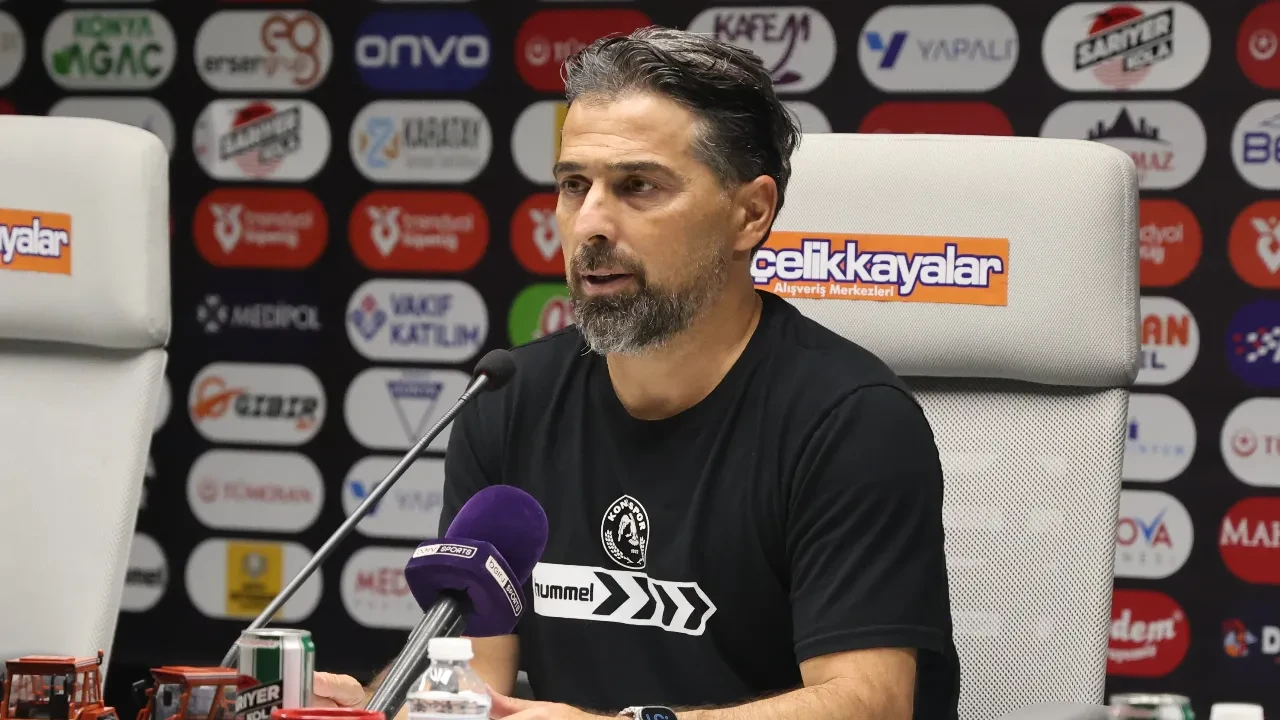 Konyaspor'da İlhan Palut, Trabzonspor galibiyetini değerlendirdi! 