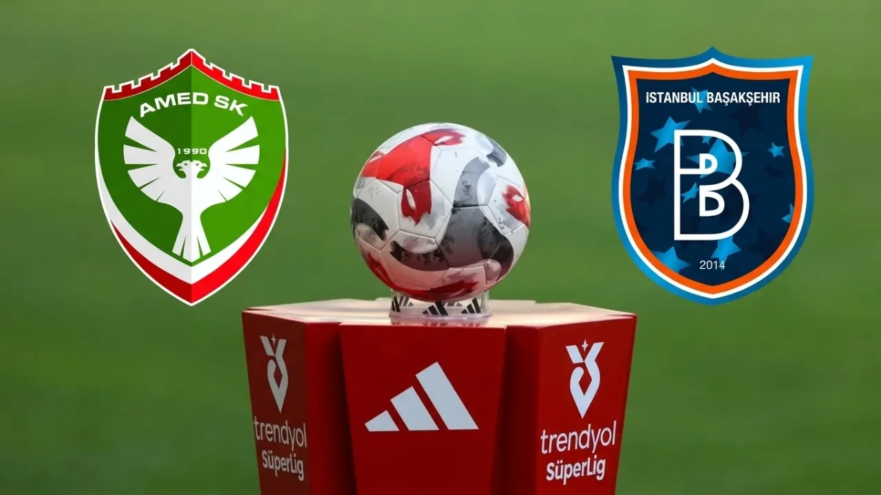 AMEDSPOR BAŞAKŞEHİR CANLI nereden izlenir, hangi kanalda? Başakşehir, Amedspor maç kadrosunda muhtemel 11