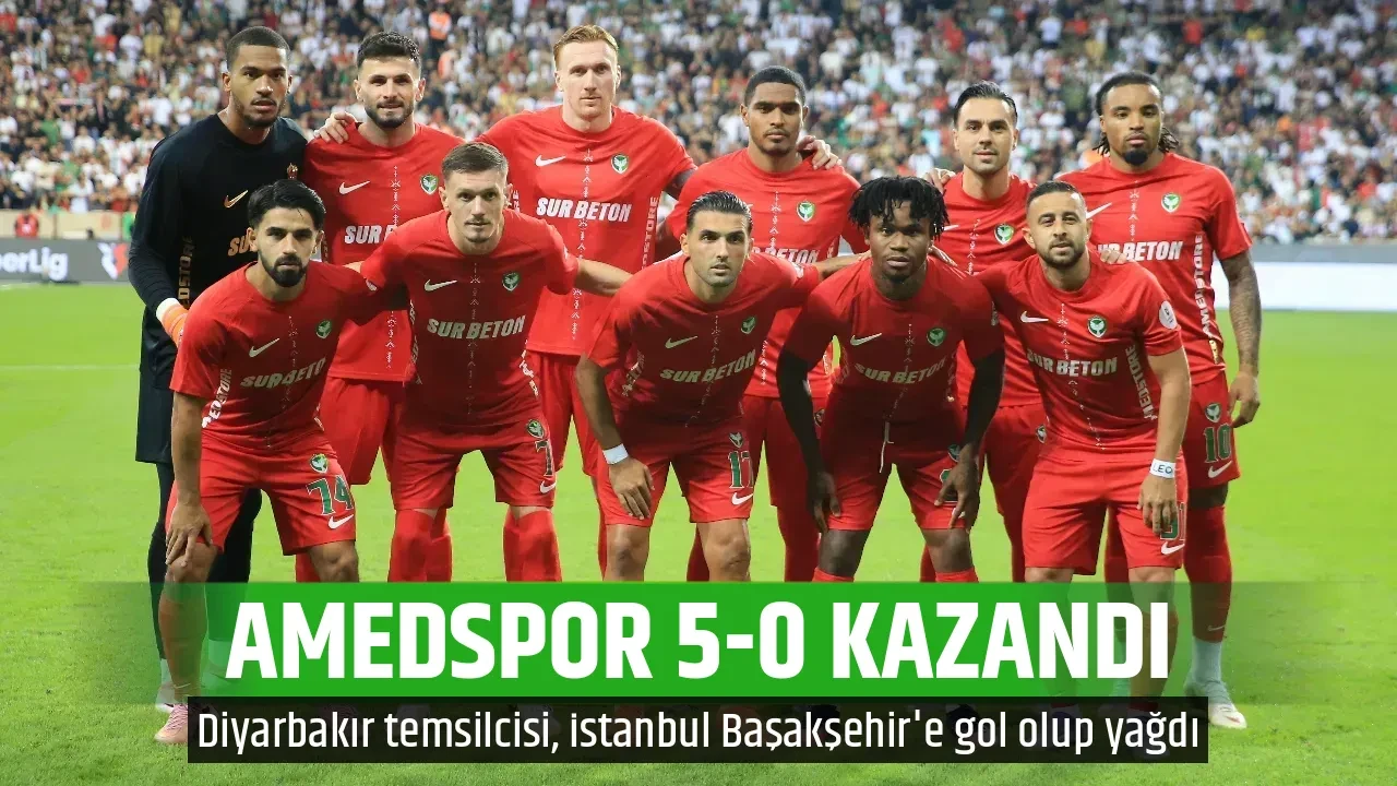 AMEDSPOR 5-0 KAZANDI