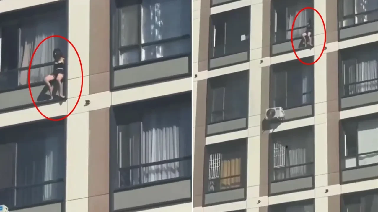 Binanın 15. katından atladı, 2 yaşındaki bebeği de ölüme götürdü