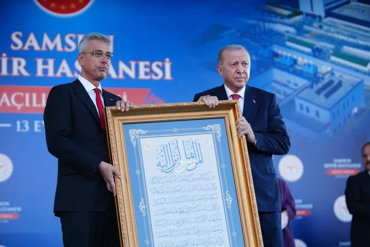 Cumhurbaşkanı Recep Tayyip Erdoğan Samsun'da! Şehir hastanesinin açılış töreninde konuşuyor: "Laf ola beri gele yok, icraat var icraat"