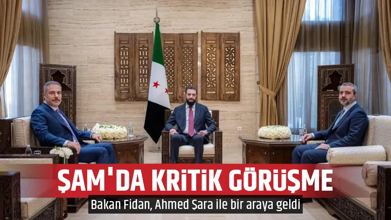 ŞAM'DA KRİTİK GÖRÜŞME