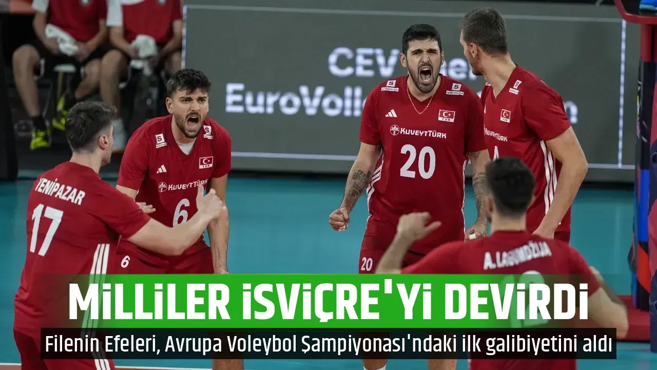 MİLLİLER İSVİÇRE'Yİ DEVİRDİ