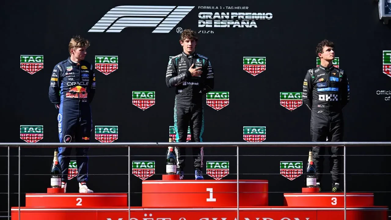 İspanya GP'de kazanan Antonelli oldu