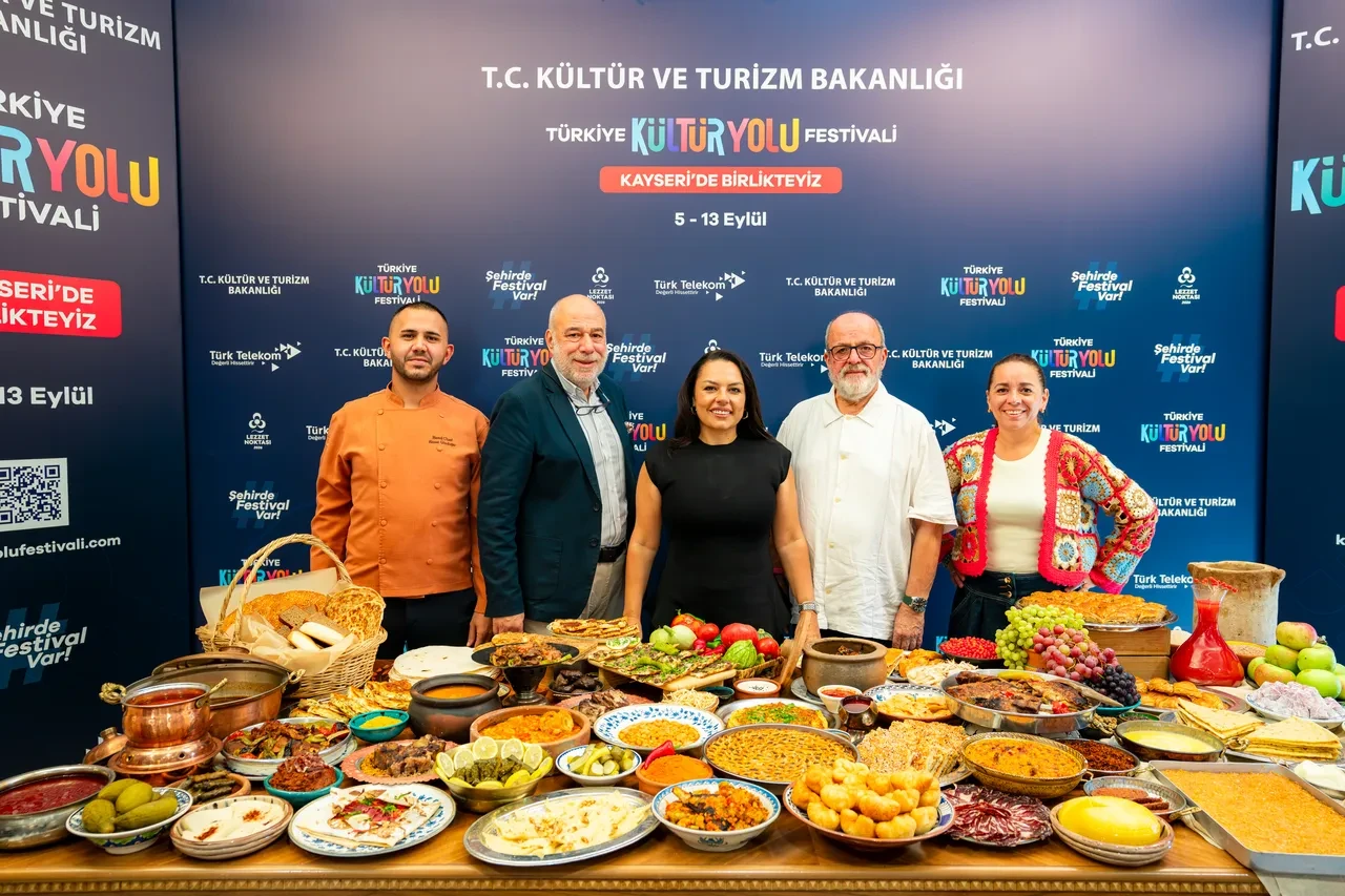 Kayseri Kültür Yolu Festivali'nde 34 lezzet noktası ziyaret edildi
