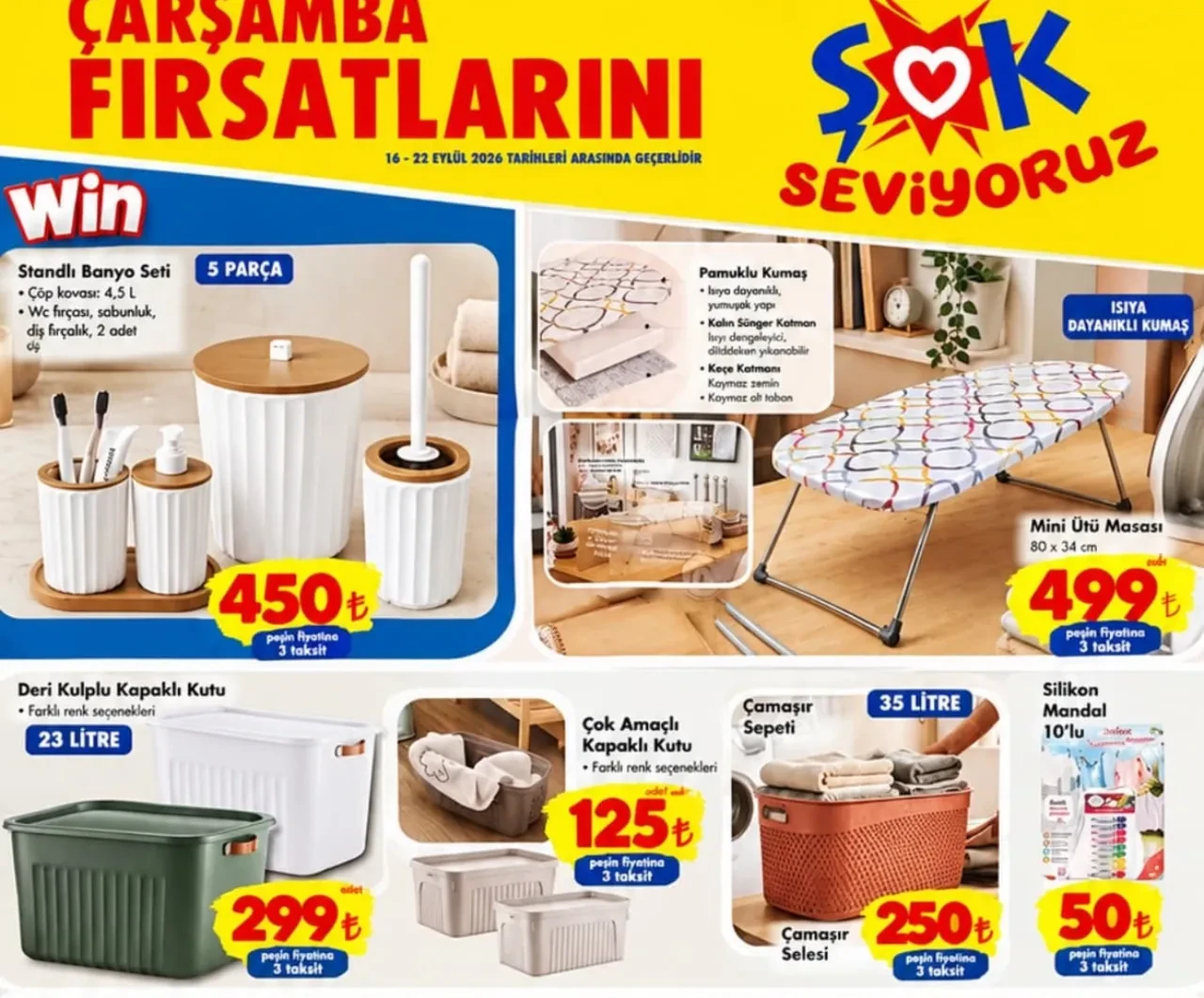 16-22 Eylül ŞOK aktüel ürünler kataloğu 2026! Kablosuz dikey süpürge, ankastre set, elektrikli tencere ve hoparlör özellikli termos geliyor...