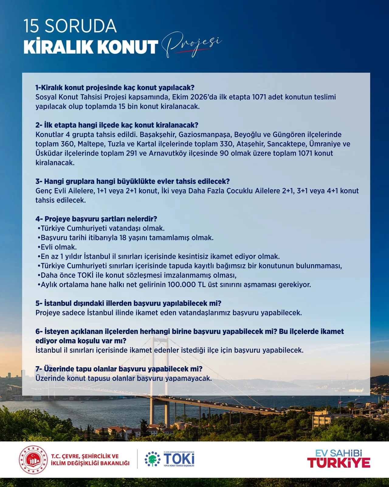 İstanbul TOKİ kiralık sosyal konut başvurusu 2026 başladı! Başvuru nasıl yapılır, şartlar neler?  1+1, 2+1, 3+1 ve 4+1 kiralık konut başvuru ekranı... 