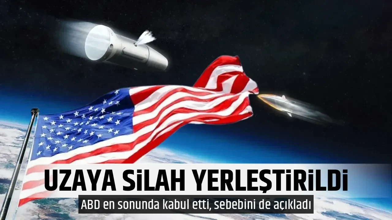 UZAYA SİLAH YERLEŞTİRİLDİ