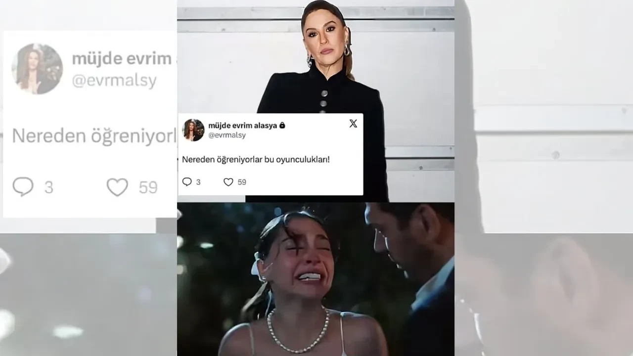 Kızılcık Şerbeti'nde yer alan Evrim Alasya, Cemre Baysel'i hedef aldığı iddia edildi! Sosyal medyayı sallayan eleştiri