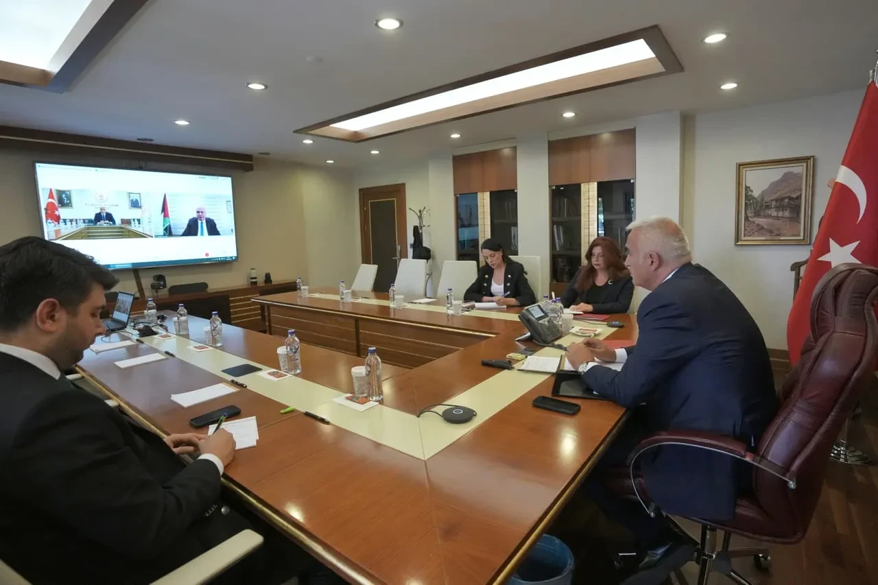 Türkiye ve Filistin’den kültürel mirası korumak için iş birliği! Bakan Ersoy: 'Filistin halkının haklı mücadelesinin yanında durmaya devam edeceğiz'