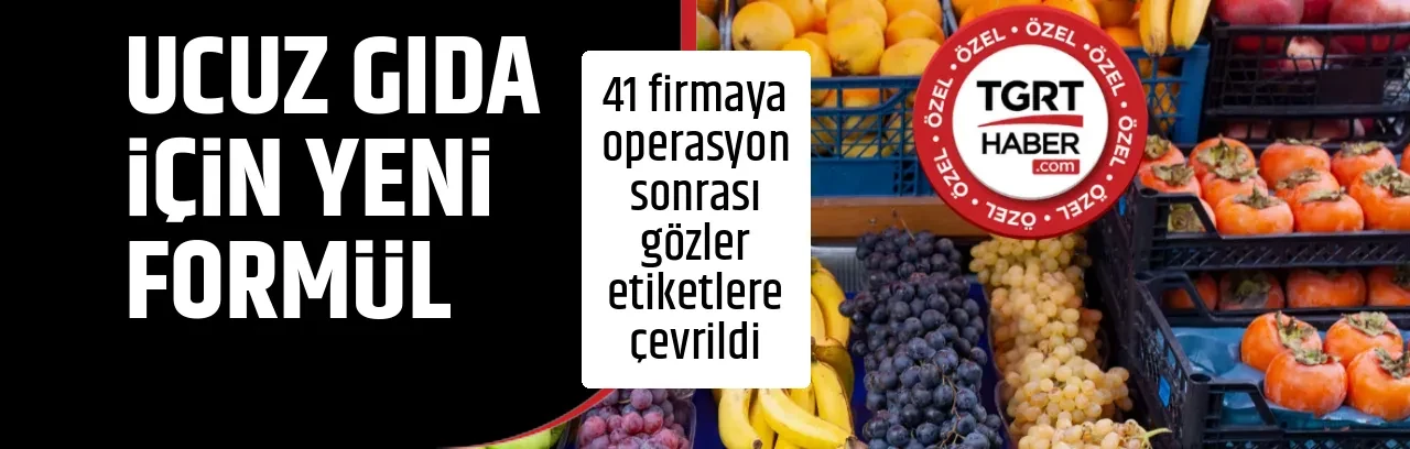 UCUZ GIDA İÇİN YENİ FORMÜL