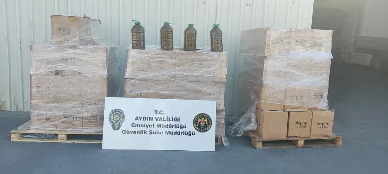 Aydın'da sahte yağ operasyonu: 2,7 milyon liralık ürün ele geçirildi