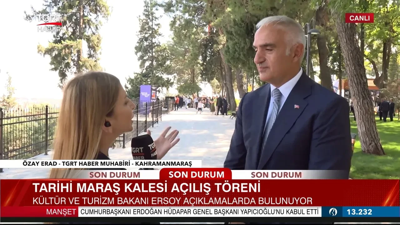 Bakan Ersoy'dan TGRT Haber'e özel açıklamalar